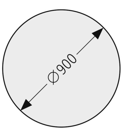 Stolová doska ∅ 900 Stolová doska ∅ 900