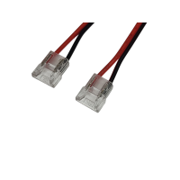 LED R4 - rýchlospojka/rýchlospojka pre LED pásy 8 mm na dvojlinke 10 cm