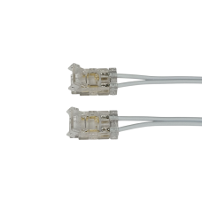 LED R4/O - rýchlospojka otváracia/rýchlospojka otváracia pre LED pásy 8 mm na dvojlinke 10 cm