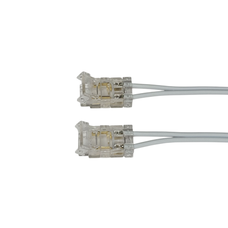 LED R4/O - rýchlospojka otváracia/rýchlospojka otváracia pre LED pásy 8 mm na dvojlinke 10 cm