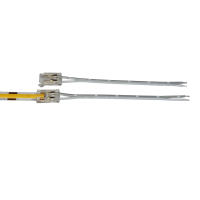 LED R5/O - rýchlospojka otváracia pre LED pásy 8 mm na dvojlinke 10 cm