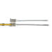 LED R5/O - rýchlospojka otváracia pre LED pásy 8 mm na dvojlinke 10 cm