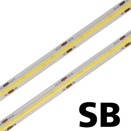 LED COB 8W/SB/12V - LED pás COB Xlight, studená biela, 8W, 12V, 800 lm - návin 2,5m LED COB 8W/SB/12V - LED pás COB Xlight, studená biela, 8W, 12V, 800 lm - návin 2,5m