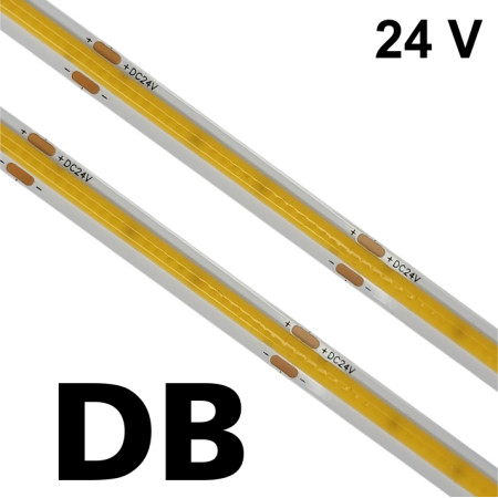 LED COB 10W/DB/24V - LED pás COB Xlight, denná biela, 10W, 24V, 1000 lm - návin 5m