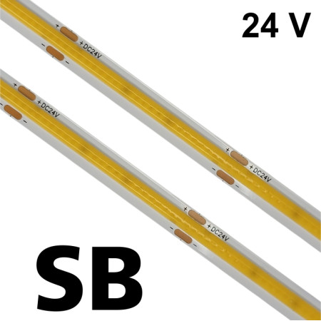 LED COB 10W/SB/24V - LED pás COB Xlight, studená biela, 10W, 24V, 1000 lm - návin 2,5m LED COB 10W/SB/24V - LED pás COB Xlight, studená biela, 10W, 24V, 1000 lm - návin 2,5m