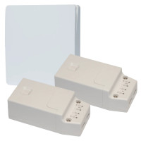 Set GENIUX Fenix TWIN 1 + prijímač X23 + X23,  Max 108-216W, Zap/Vyp, Časovač, WIFI, Stmievanie LED pásikov