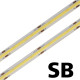 LED COB 8W/SB/12V - LED pás COB Xlight, studená biela, 8W, 12V, 800 lm - návin 5m