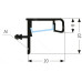 S068/LED - 4 m - úchytový profil LED pre horné skrinky