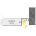 S068/LED - 4 m - úchytový profil LED pre horné skrinky