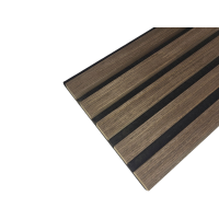 AP - akustický lamelový panel 2900x600 mm - dyha orech tmavý