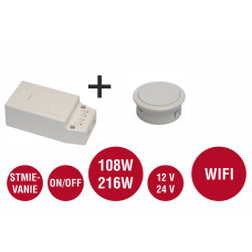 Set GENIUX Furneo 1 biela + prijímač X23