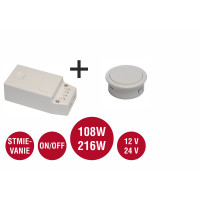 Set GENIUX Furneo 1 biela + prijímač X24