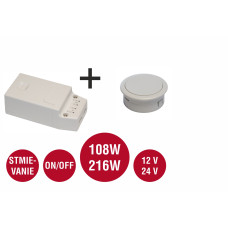 Set GENIUX Furneo 1 biela + prijímač X24