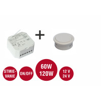 Set GENIUX Furneo 1 biela + prijímač X33