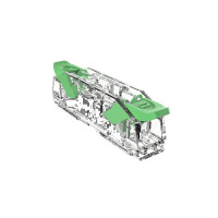 LED SV1 - svorka priama 2-vodičová DEGSON D 0,2-2,5 mm, 32A