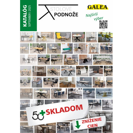 Katalóg Stolové podnože - tlačená verzia Katalóg Stolové podnože - tlačená verzia
