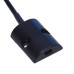 LED SV-DVE Xlight - senzorový vypínač dverový, čierny, mini LED konektory, 12V - 24V